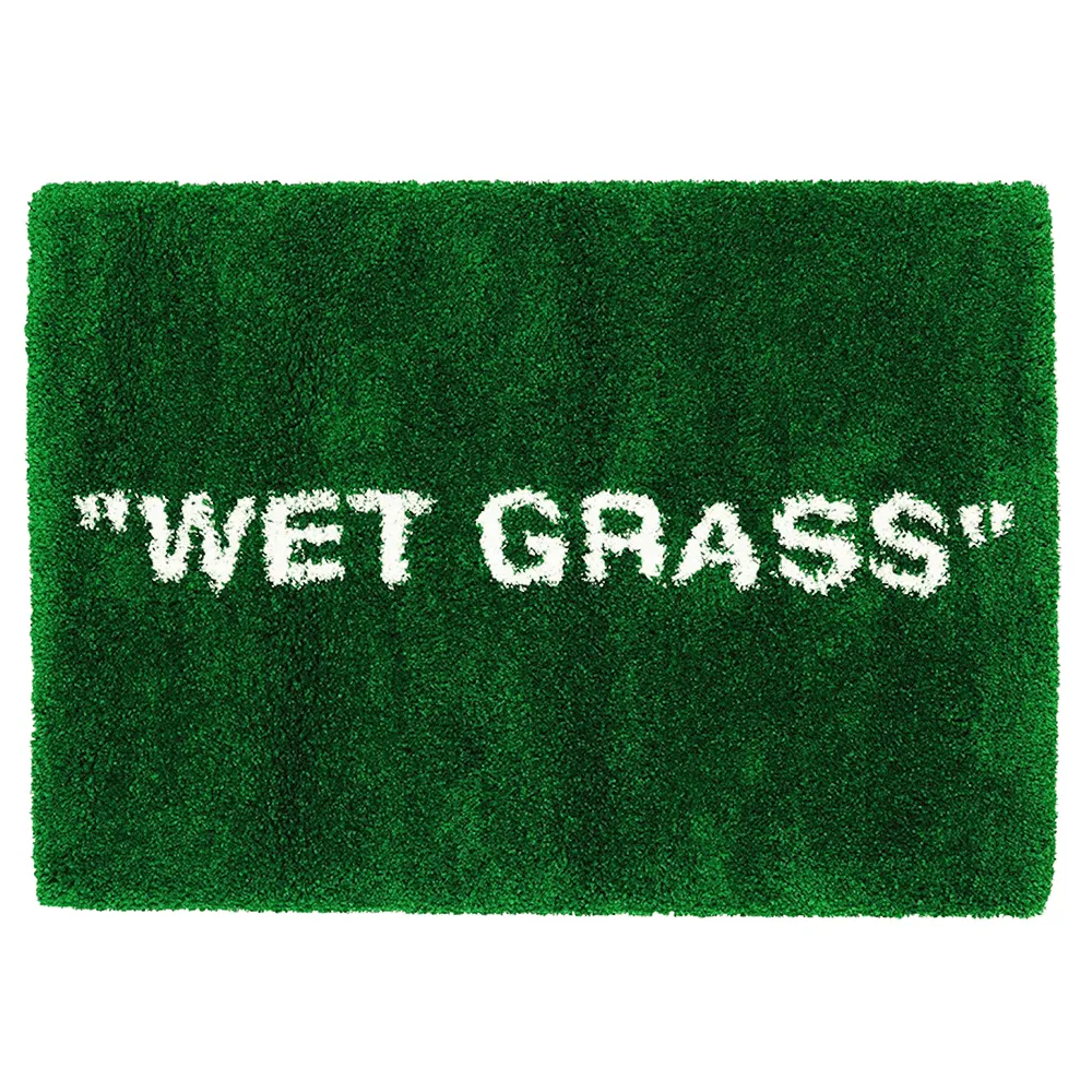 Virgil Abloh x IKEA “WET GRASS” Rug