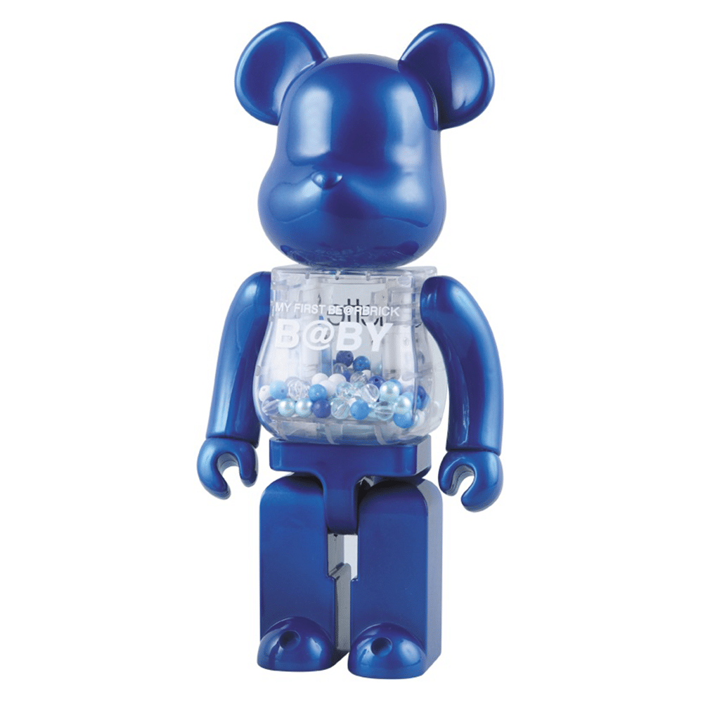 Bearbrick My First Baby 400% Figurine - Blue