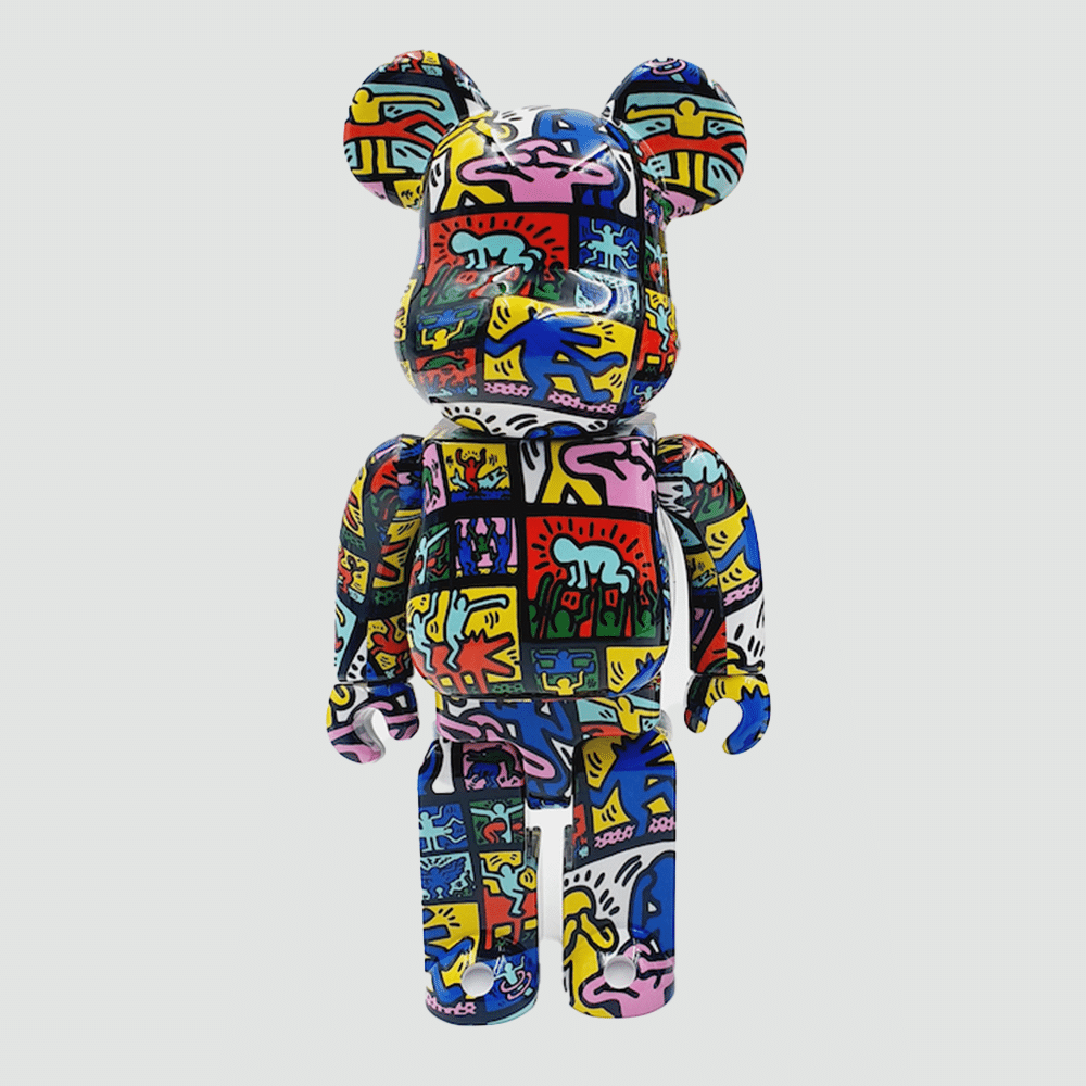 Bearbrick x Keith Haring #10 400% Figurine