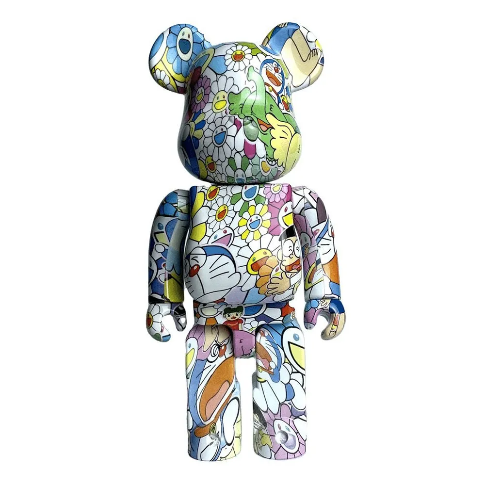 Bearbrick x Takashi Murakami 400% Figurine