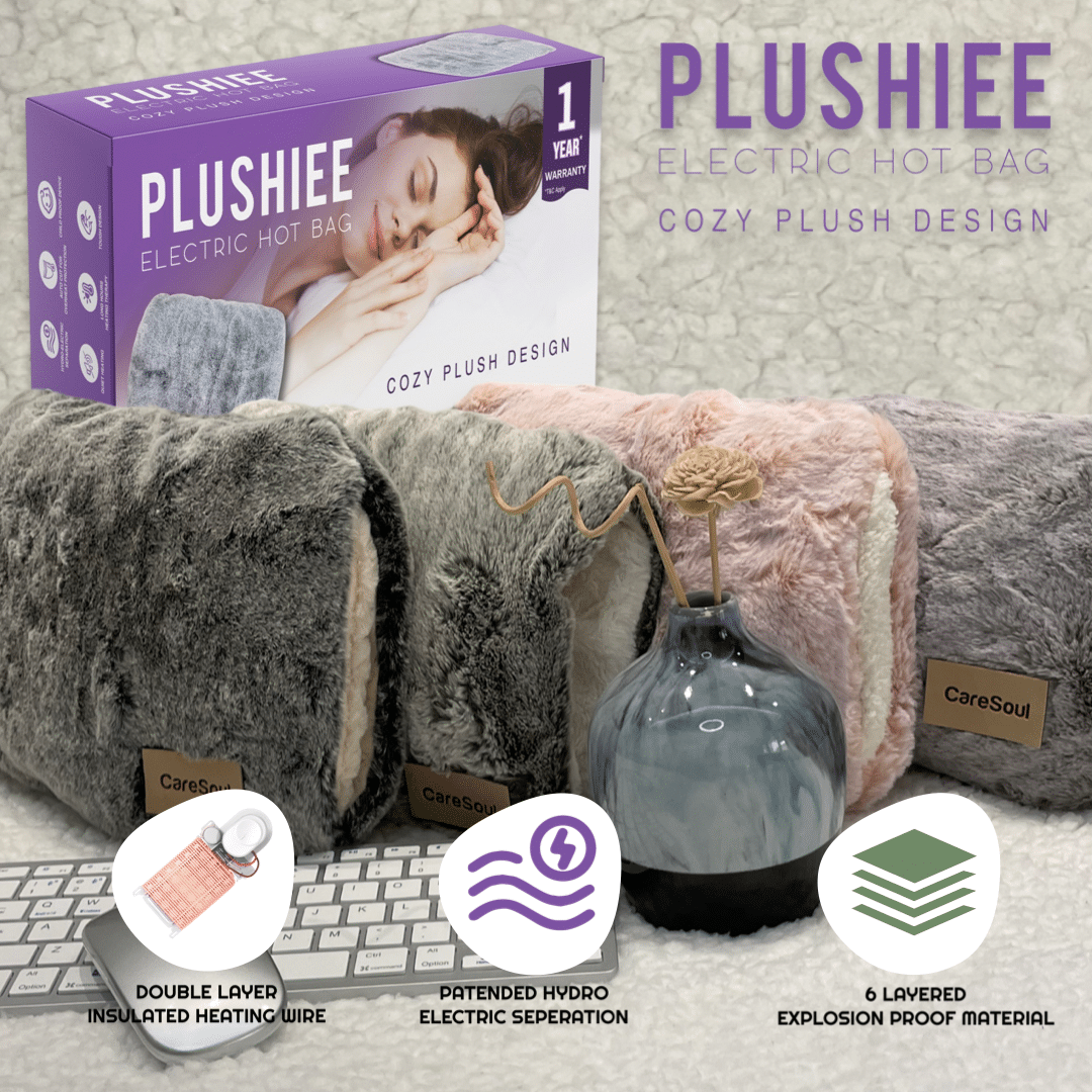 Plushiee Electric Hot Bag with Supersoft and Plush Faux Fur Cover