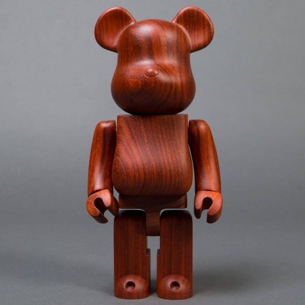 Bearbrick Solid Wood 400% Figurine